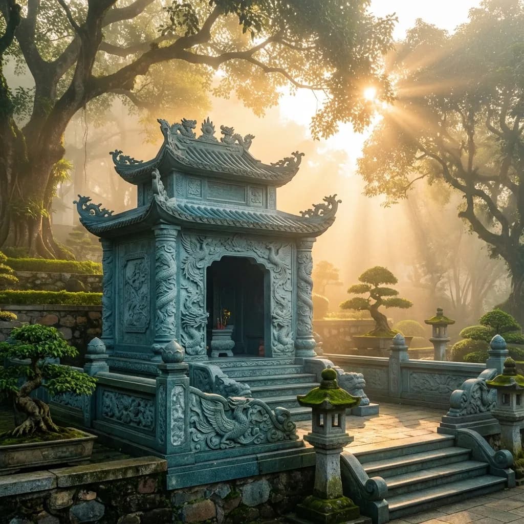 Lăng Mộ Đá Trường Thành - Nền