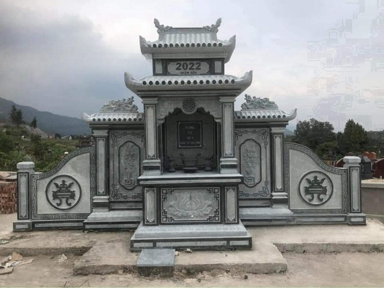 Lăng cánh xanh rêu Lc 160 - Lăng Mộ Đá Trường Thành